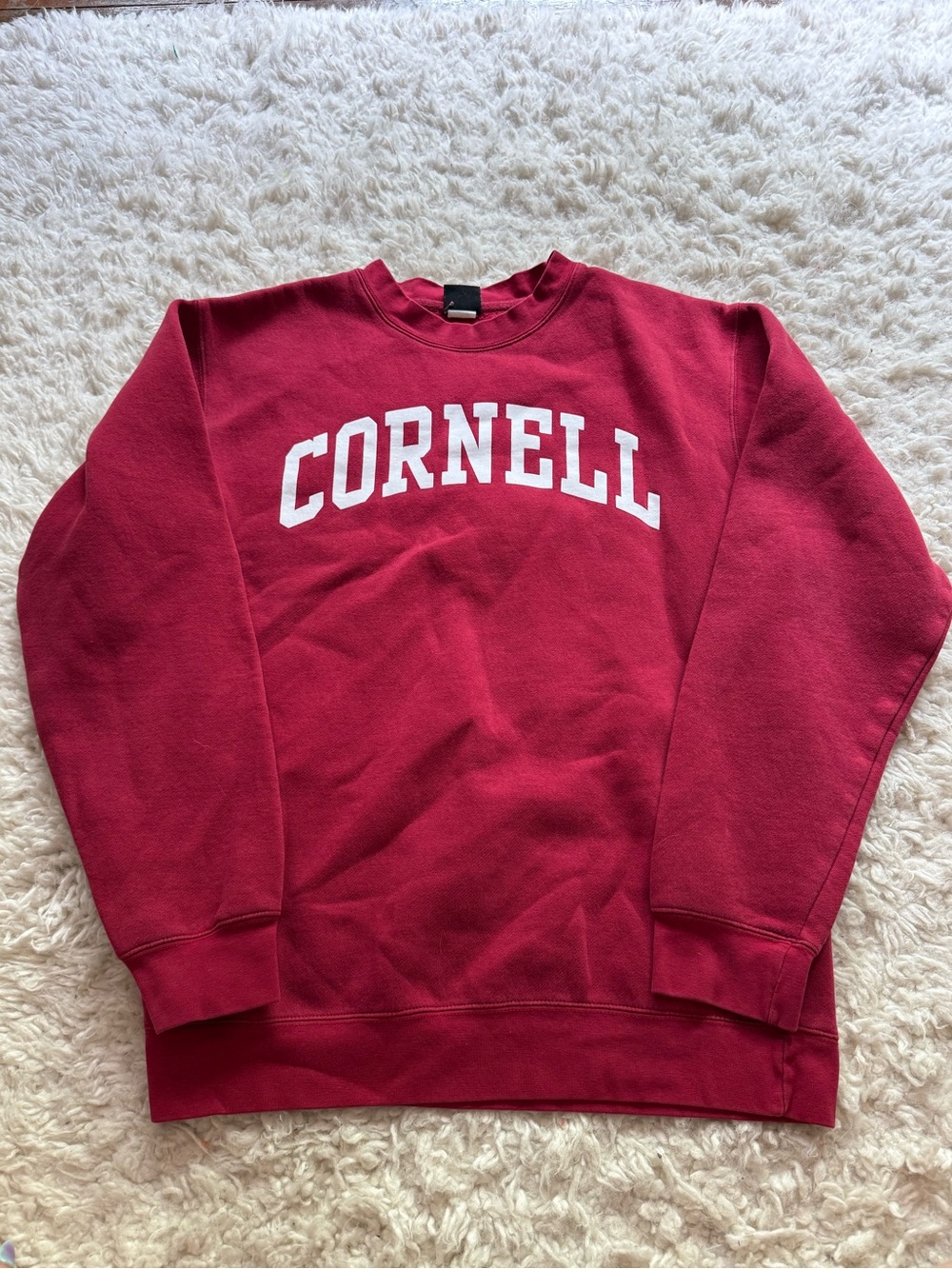Cornell Red Crewneck Sweatshirt